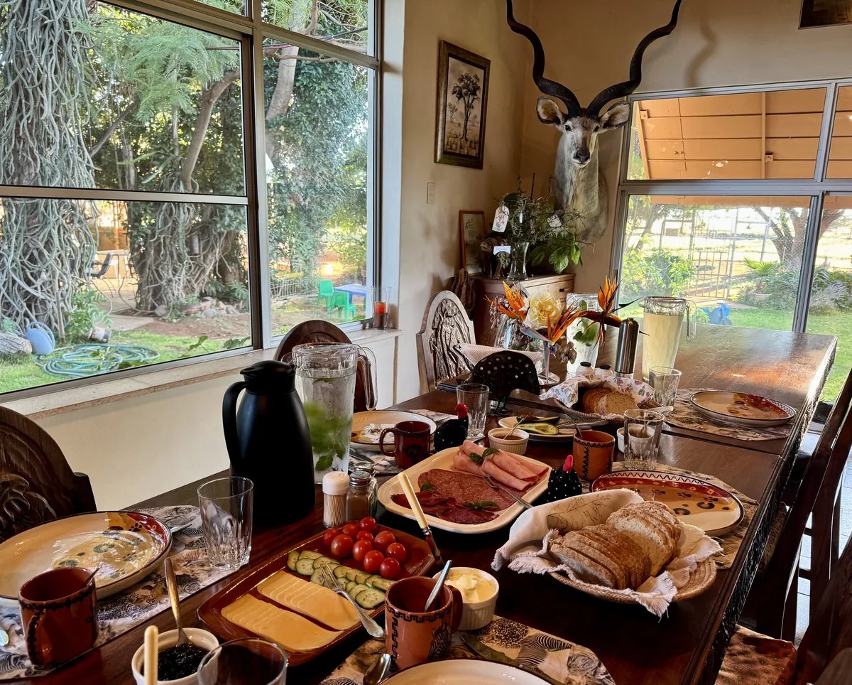 Breakfast spread